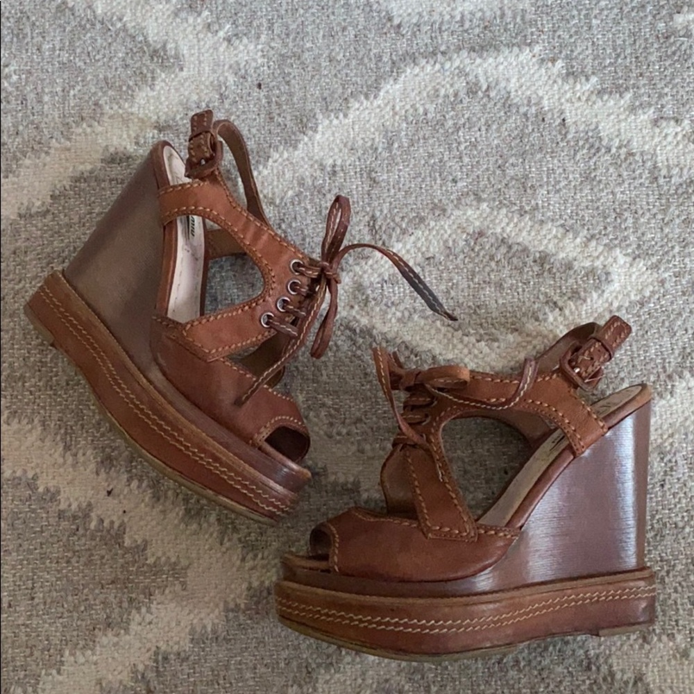 Miu Miu Platform Sandal - image 2